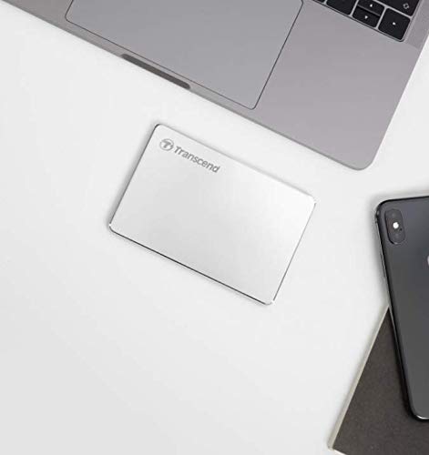 Transcend StoreJet 25C3S - Disco Duro Externo (2000 GB, 2.5", 3.1 (3.1 Gen 2), Plata) TS2TSJ25C3S