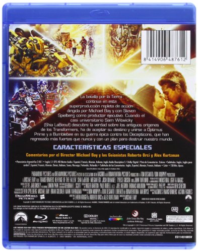 Transformers: La Venganza De Los Caídos [Blu-ray]