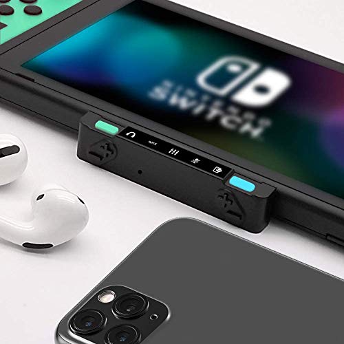 Transmisor Bluetooth para Nintendo Switch Pro [Sea Green + Sky Blue] v7.1