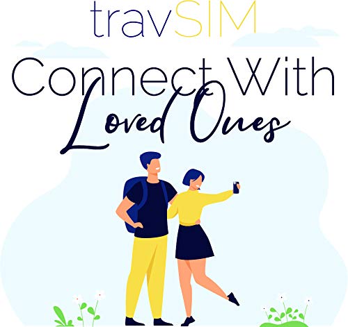 travSIM - Tarjeta SIM de USA (Tarjeta SIM de AT&T) Válida por 30 Días - Ilimitados* Datos Móviles 3G 4G LTE - Estados Unidos Tarjeta SIM AT&T de US (También Funciona en Canadá y México)