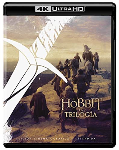 Trilogía El Hobbit versión cinematográfica + versión extendida 4k UHD [Blu-ray]