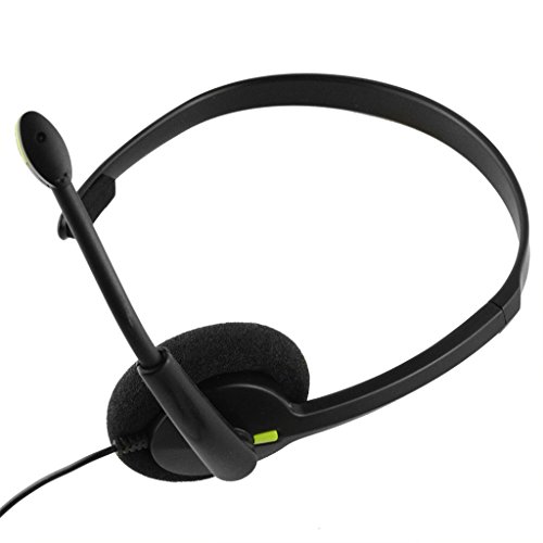 TRIXES Auriculares Negros Compatibles con Xbox One