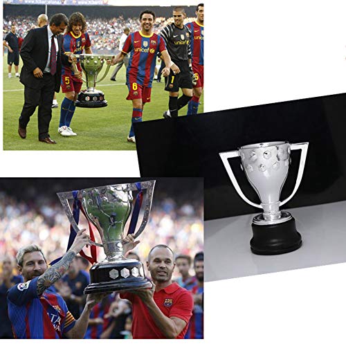 Trofeo de Liga de Fútbol, ​​Liga de Fútbol Española conmemorativo Colección del Ventilador, de 6,1 Pulgadas