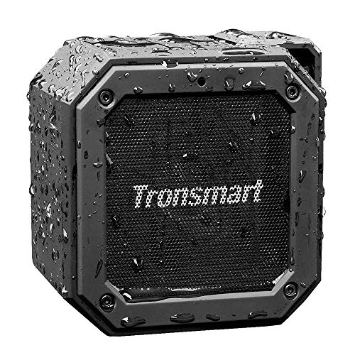 Tronsmart Groove Altavoz Exterior Bluetooth Portátiles, 24 Horas de Reproducción, Impermeable IPX7, Extra Bass, Construido en Micrófono, para Smartphones, Fiesta, Viajes, Playa