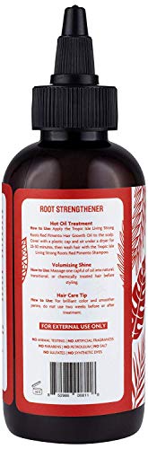 Tropic Isle Living Jamaican Strong Roots Red Pimento Hair Growth Oil, 4 oz by Tropic Isle Living