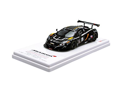 Truescale Miniatures Escala 1:43 "2014 McLaren 12C GT3 Boutsen Racing Total 24H de SPA Vehículo (Negro)