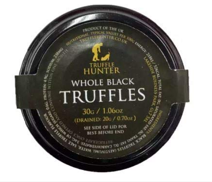 Truffle Hunter Trufas negras enteras de 30 g – Estas trufas negras europeas se recogen en el pico de la temporada cuando son las más sabrosas