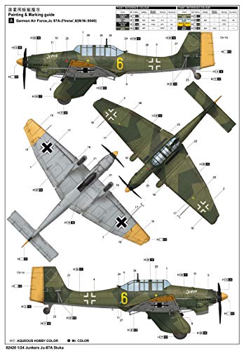 Trumpeter- Maqueta de Junkers Ju-87A Stuka (02420)