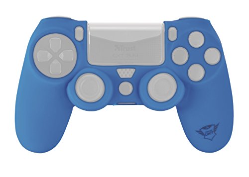 Trust Gaming GXT 744 - Funda de silicona para mando PS4, color azul