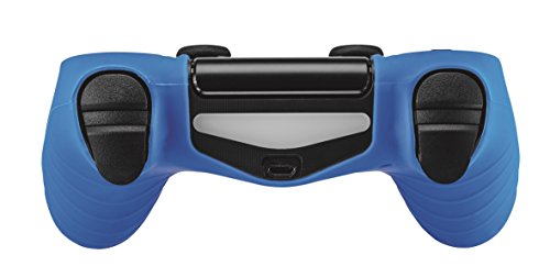 Trust Gaming GXT 744 - Funda de silicona para mando PS4, color azul