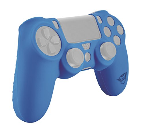 Trust Gaming GXT 744 - Funda de silicona para mando PS4, color azul