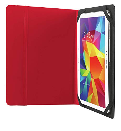 Trust Primo - Funda para tablet de 10" (función soporte), rojo