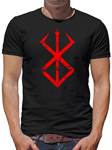 TShirt-People Berserk Cursed - Camiseta para hombre Negro M