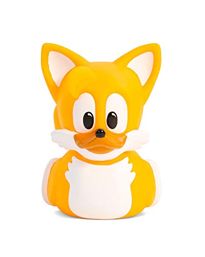 TUBBZ Pato de baño Coleccionable - Figura Sonic - Figura Tails, Figura Coleccionable The Hedgehog - Producto con Licencia Oficial, NS2072