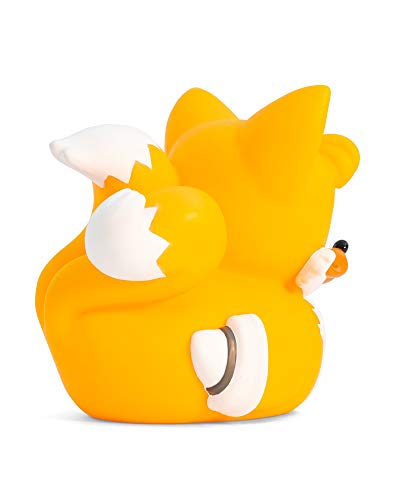 TUBBZ Pato de baño Coleccionable - Figura Sonic - Figura Tails, Figura Coleccionable The Hedgehog - Producto con Licencia Oficial, NS2072