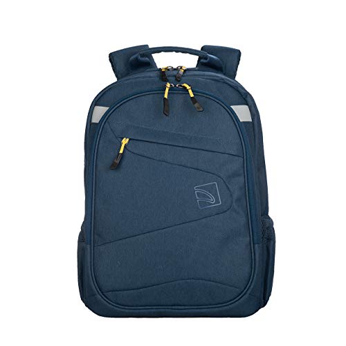 Tucano-Mochila Deportiva para PC de 13 y 14 Pulgadas y MacBook de 13".Bolsillos Acolchados para portatil,Tablet y iPad.Mochila, también Negra, para Mujer y Hombre, Ideal para Oficina y Universidad