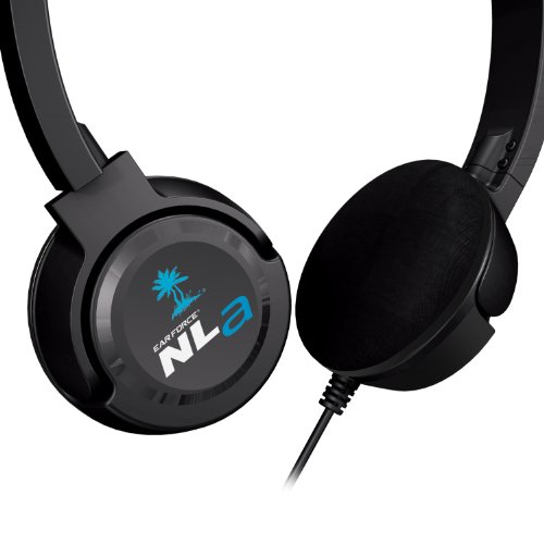 Turtle Beach - Auriculares Para Gaming Ear Force NLA, Color Negro (Nintendo Wii U)