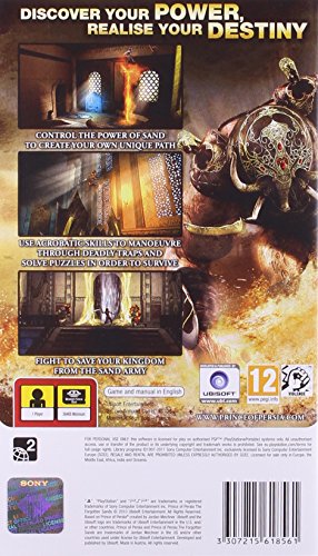 Ubisoft Prince of Persia: The Forgotten Sands, PSP PlayStation Portable (PSP) Inglés vídeo - Juego (PSP, PlayStation Portable (PSP), Acción / Aventura, T (Teen))