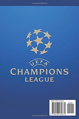 UEFA Champions League Facts and Prizes Notebook: Notebook|Journal| Diary/ Lined - Size 6x9 Inches 100 Pages