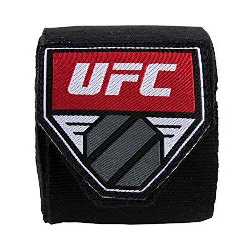 UFC Hand Wraps Vendaje para Mano, Unisex, Negro, Talla única