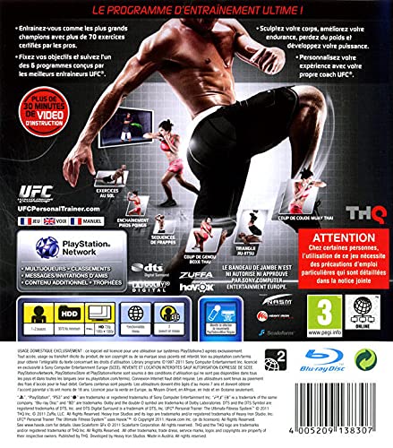 UFC Personal trainer (jeu PS Move) [Importación francesa]