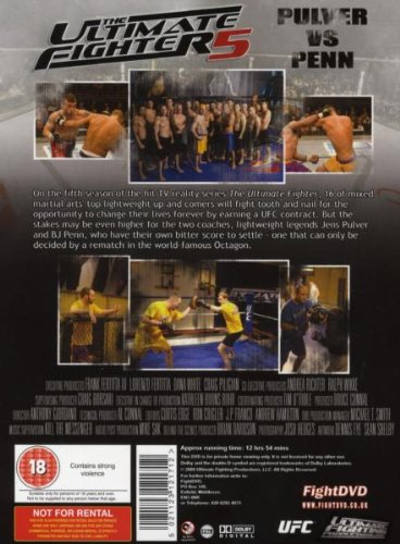 UFC : The Ultimate Fighter 5 - Pulver vs Penn [Reino Unido] [DVD]