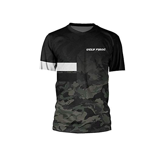 UGLY FROG Bike Wear Nueva Verano Camisetas para Hombres Manga Corta Camisetas Downhill MTB Bicicleta De Montaña Ropa Ciclismo Jerseys