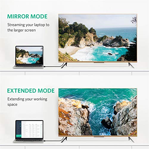 UGREEN Cable Displayport 144Hz, 4K Alta Velocidad Cable DP 1.2 Macho a Macho, Soporta 4K@60Hz, 2K@144Hz, 3D, Compatible con Tarjeta Gráfica para Juegos, GeForce GTX 960, HDTV, Proyector, Monitor, 5 M