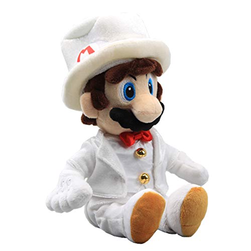 uiuoutoy Super Mario Odyssey Bros Peluche Juguetes Vestido De Novia Bowser Koopa Mario Peach Princess Muñecas Regalo (Mario)