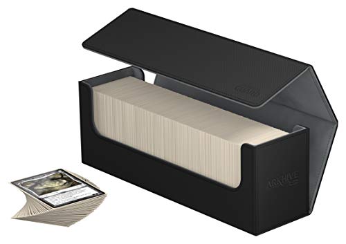 Ultimate Guard Caja para almacenar Cartas Arkhive 400 +. Tamaño estándar XenoSkin, Color ámbar
