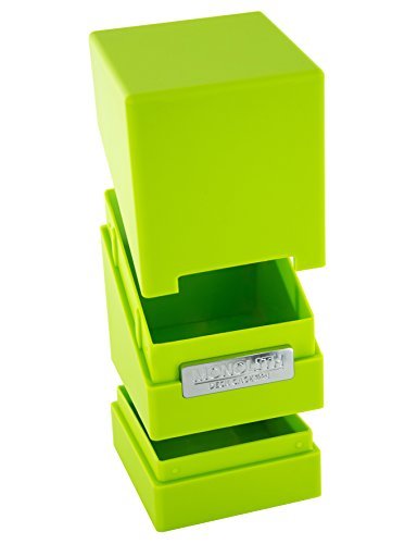Ultimate Guard Monolith Deck Case 100+ Standard Size Light Green Card Game by