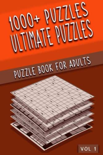 Ultimate Mind Games 1000+ Puzzles: Big Puzzle book for Adults and all other Puzzle Fans