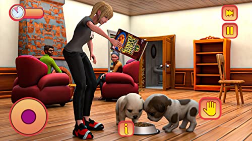 último juego de simulador de mascotas para perros: juego virtual gratuito de perros que hablan