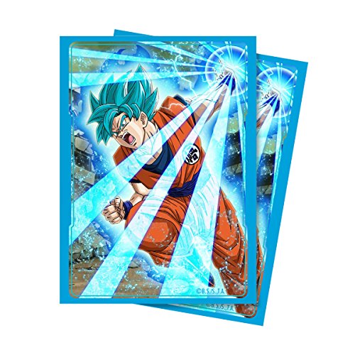 Ultra Pro PC Dragon Ball Super-Fundas Protectoras para Goku (65 Unidades), Color Azul, Multicolor Abysse Corp_ACCDBS003