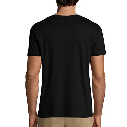 Ultrabasic Camiseta de senderismo para hombre con texto en inglés "Average Hiker No We 're Not There Yet" - negro - X-Large