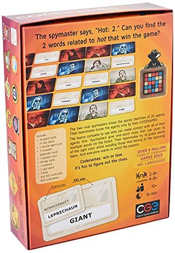 Unbekannt Czech Games Edition cge00046 No Código Names XXL, Juego