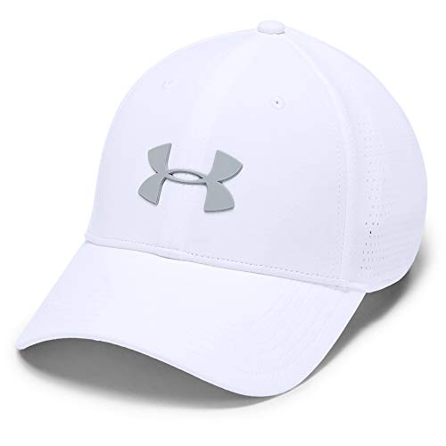 Under Armour Men's Driver Cap 3.0 Gorras De Béisbol Con Visera, Gorra Para Hombre Hombre blanco OSFA