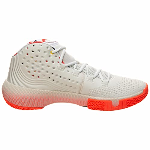 Under Armour Men's HOVR Havoc 2 Basketball Shoe, Onyx White (102)/Beta, 13