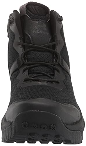 Under Armour UA Micro G Valsetz Zip Mid Zapatos de Escalada para Hombre, Negro (Black / Black / Jet Gray), 44.5 EU