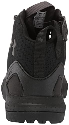 Under Armour UA Micro G Valsetz Zip Mid Zapatos de Escalada para Hombre, Negro (Black / Black / Jet Gray), 44.5 EU