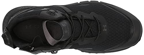 Under Armour UA Micro G Valsetz Zip Mid Zapatos de Escalada para Hombre, Negro (Black / Black / Jet Gray), 44.5 EU