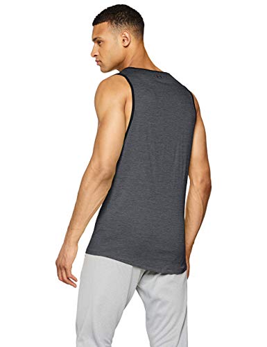 Under Armour UA Tech 2.0 Tank, camiseta sin mangas, camiseta deportiva hombre, Gris (Pitch Gray / Black) , XL
