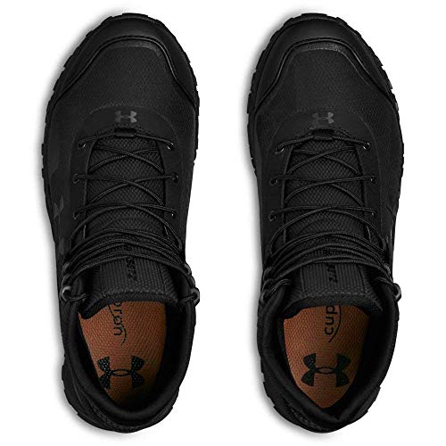 Under Armour UA Valsetz RTS 1.5, Botas Militares Hombre, Black/Black/Black, 45.5 EU