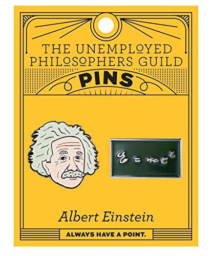 Unemployed Philosophers Guild 14970 Albert Einstein Pins