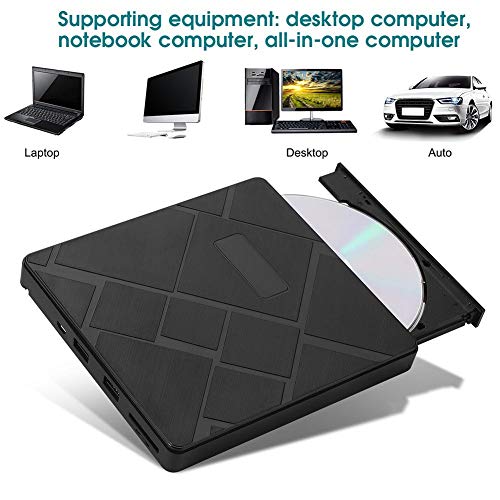Unidad Óptica,Unidad Óptica de Grabación de DVD,CD/DVD/VCD Unidades de Externas Alta Velocidad,Unidad Disco óptico Bluray Externo Universal,Unidades de CD y DVD Externas Multifuncional
