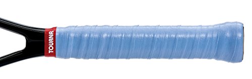 Unique Overgrip Mega TAC 3er - Mango de Raqueta de Tenis, Color Azul, Talla Standard