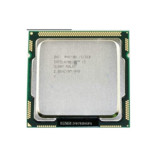 UPC procesador Procesador I5-760 2.8 GHz 8MB Zócalo de caché LGA1156 4 Desktop 5nm CPU I5 760 Pedazo Apagado Hardware de la computadora