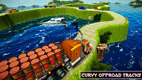 Uphill Euro Truck Driver Simulator 2020: Offroad Cargo Transport Park y Drive Adventure Simulator Game gratis en Navidad