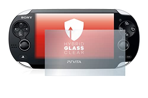 upscreen Protector Pantalla Híbrido Compatible con Sony Playstation PS Vita Hybrid Glass – 9H Dureza