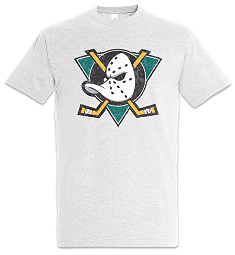 Urban Backwoods Ducks Hockey Camiseta De Hombre T-Shirt Gris Talla L